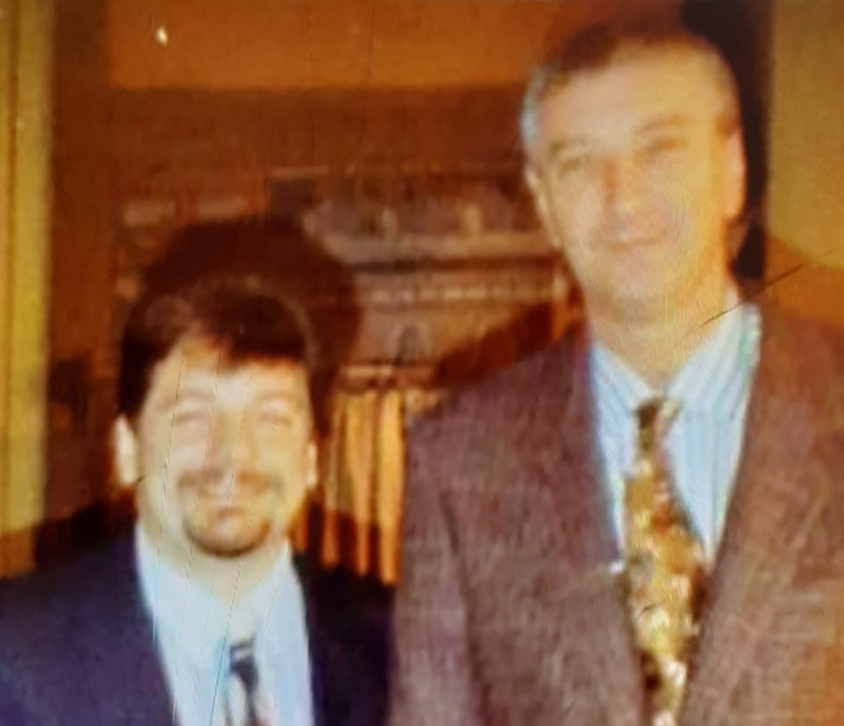 Junto a Mauro Viale
